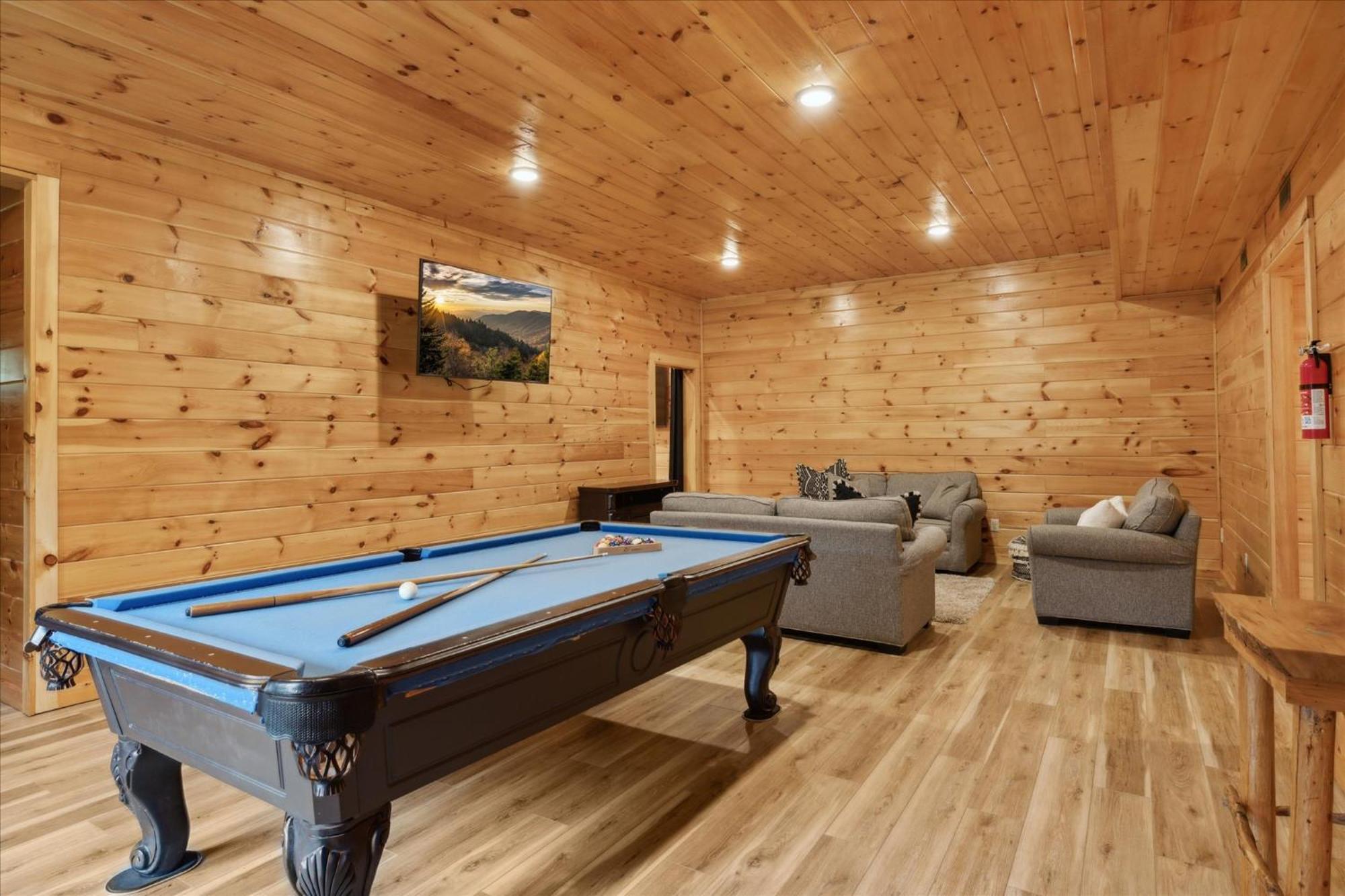 Hot Tub Fire Pit Game Room Theater Easy Access Sleeps 12 - Black Bear Lodge Pigeon Forge Exteriör bild
